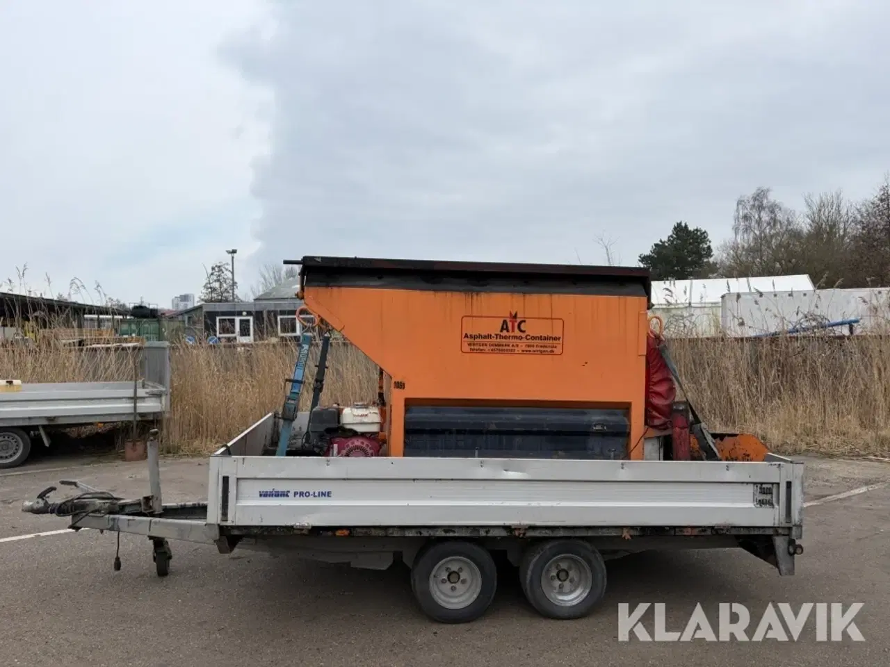 Billede 2 - Asfaltkoger ATC 25 med trailer variant pro-line