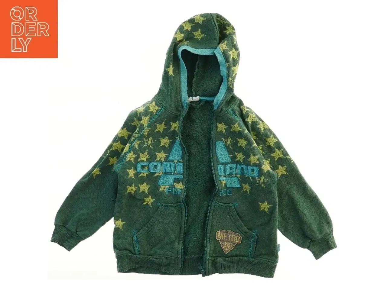 Billede 1 - Børne hættetrøje med stjerner fra Me Too (str. 116)