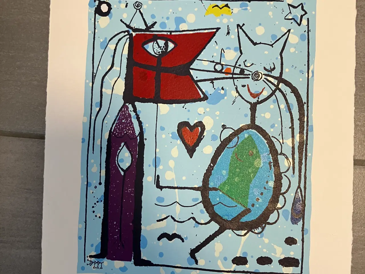 Billede 3 - Litografier af Jes Nordby