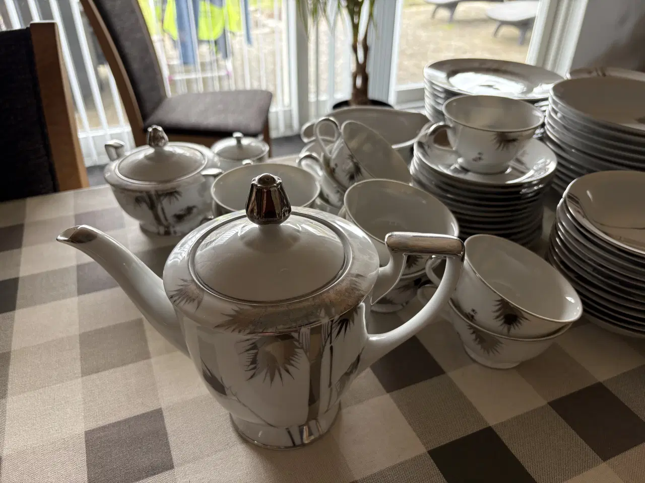 Billede 6 - Japansk håndmalet service Kutani