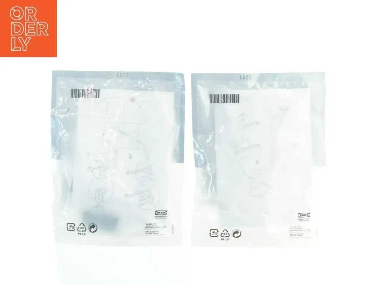 Billede 1 - Reservedele og sikkerhedsudstyr fra IKEA (str. 5 stk per pose )