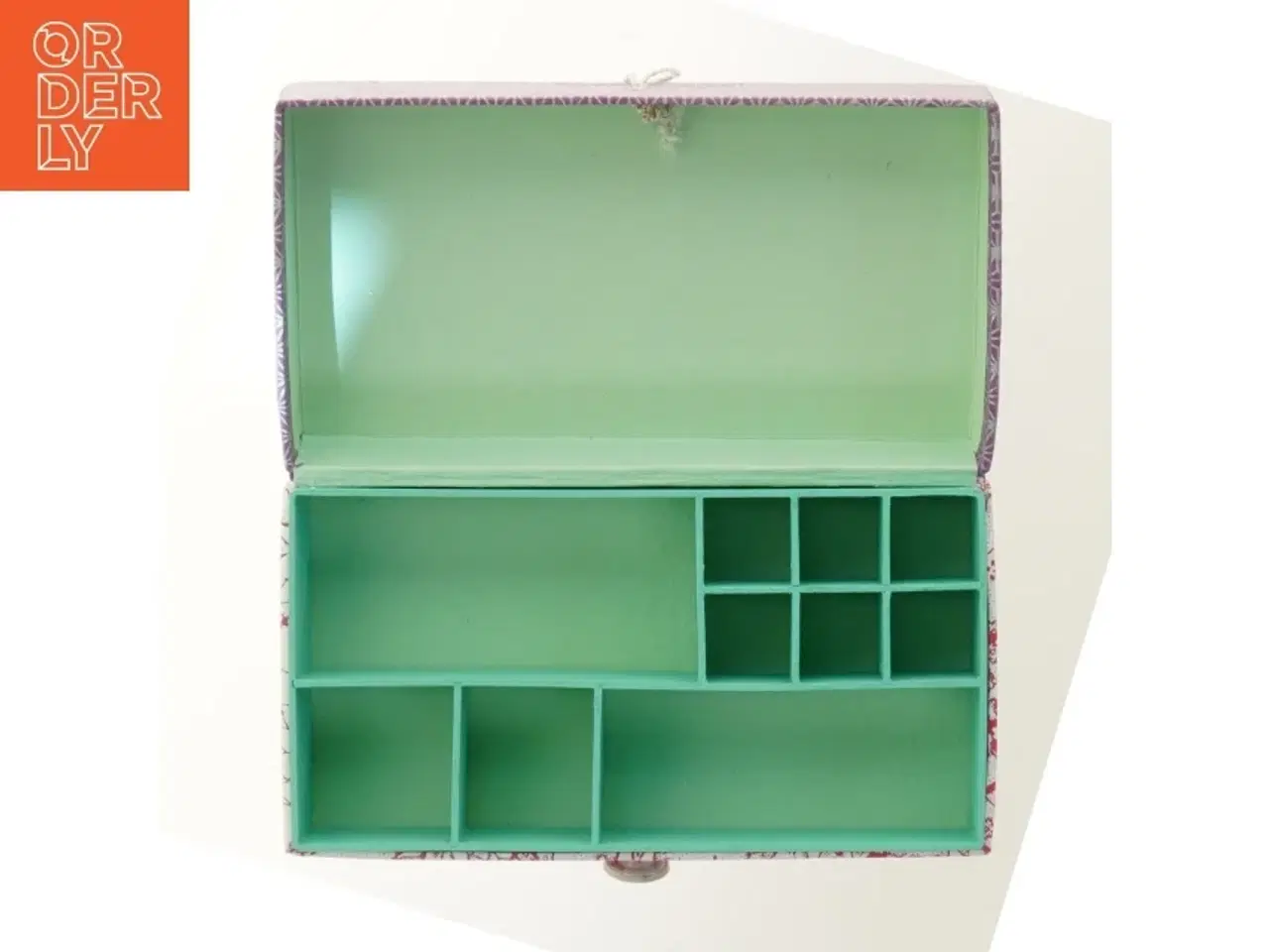 Billede 3 - Dekorativ opbevaringsboks (str. 8x25,5x13,5 cm)