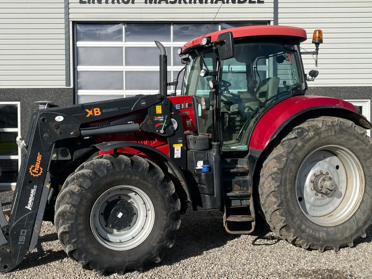 Billede 1 - Case IH PUMA 185 CVX Med frontlæsser og frontlift