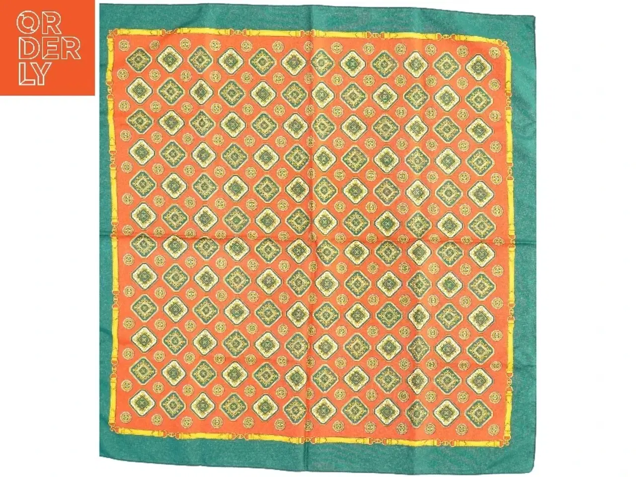 Billede 3 - Mønstret tørklæde (str. 58 x. 58 cm)