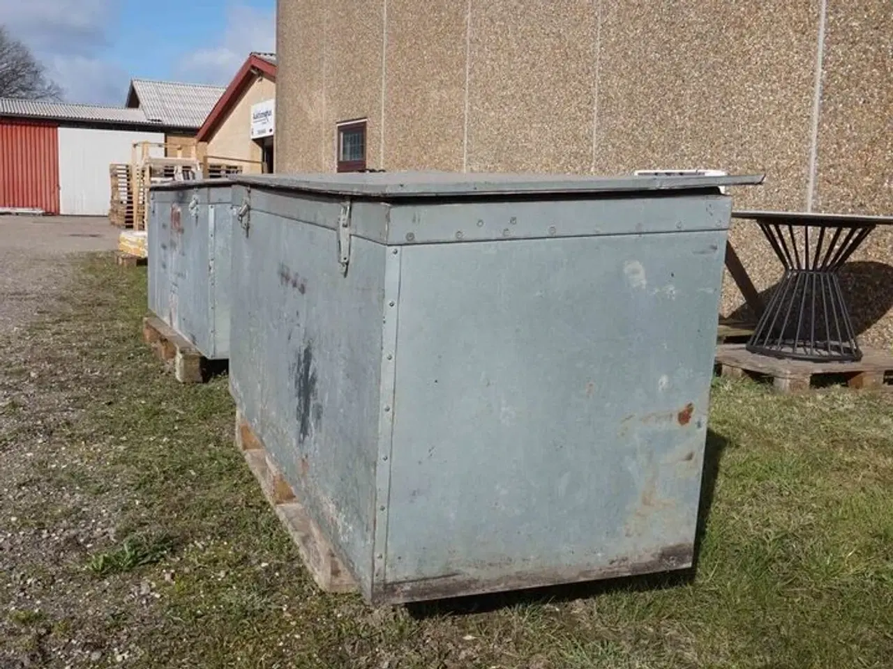 Billede 2 - Stor værktøjskasse Galvaniseret (MOMSFRI)