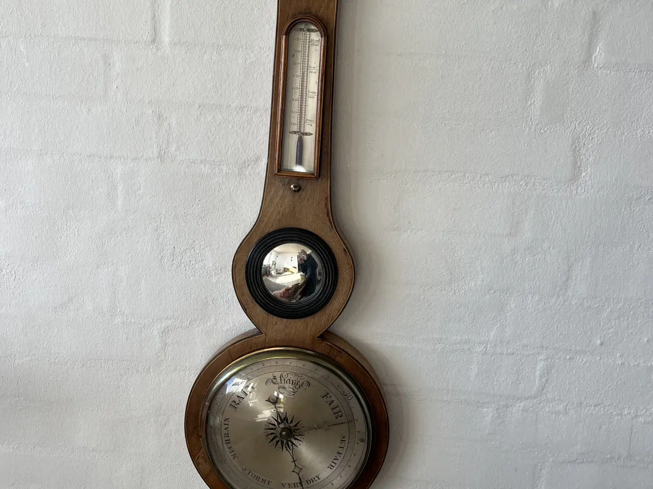 Billede 1 - Antik barometer