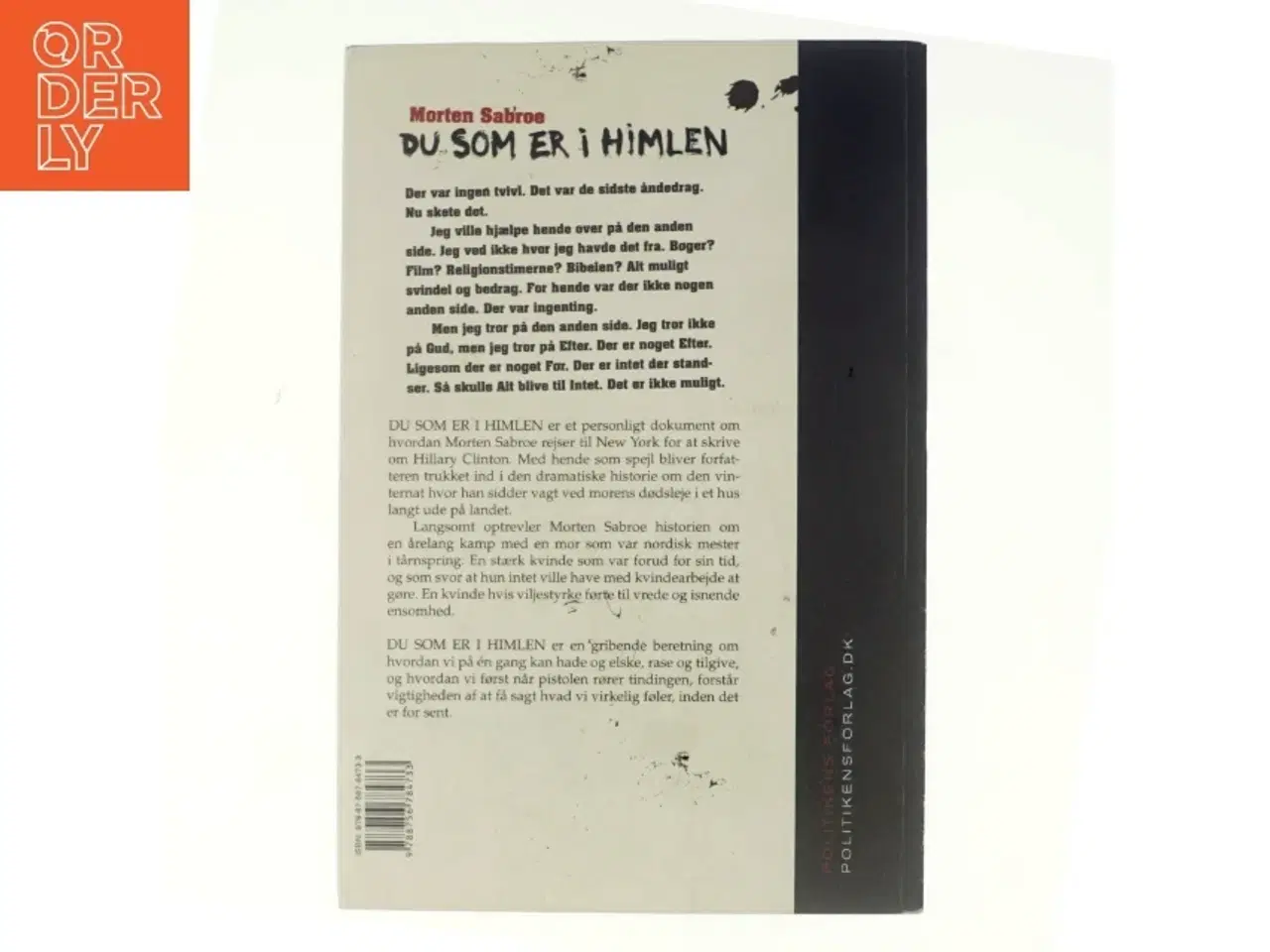 Billede 3 - Du som er i himlen af Morten Sabroe, Morten Sabroe (Bog)