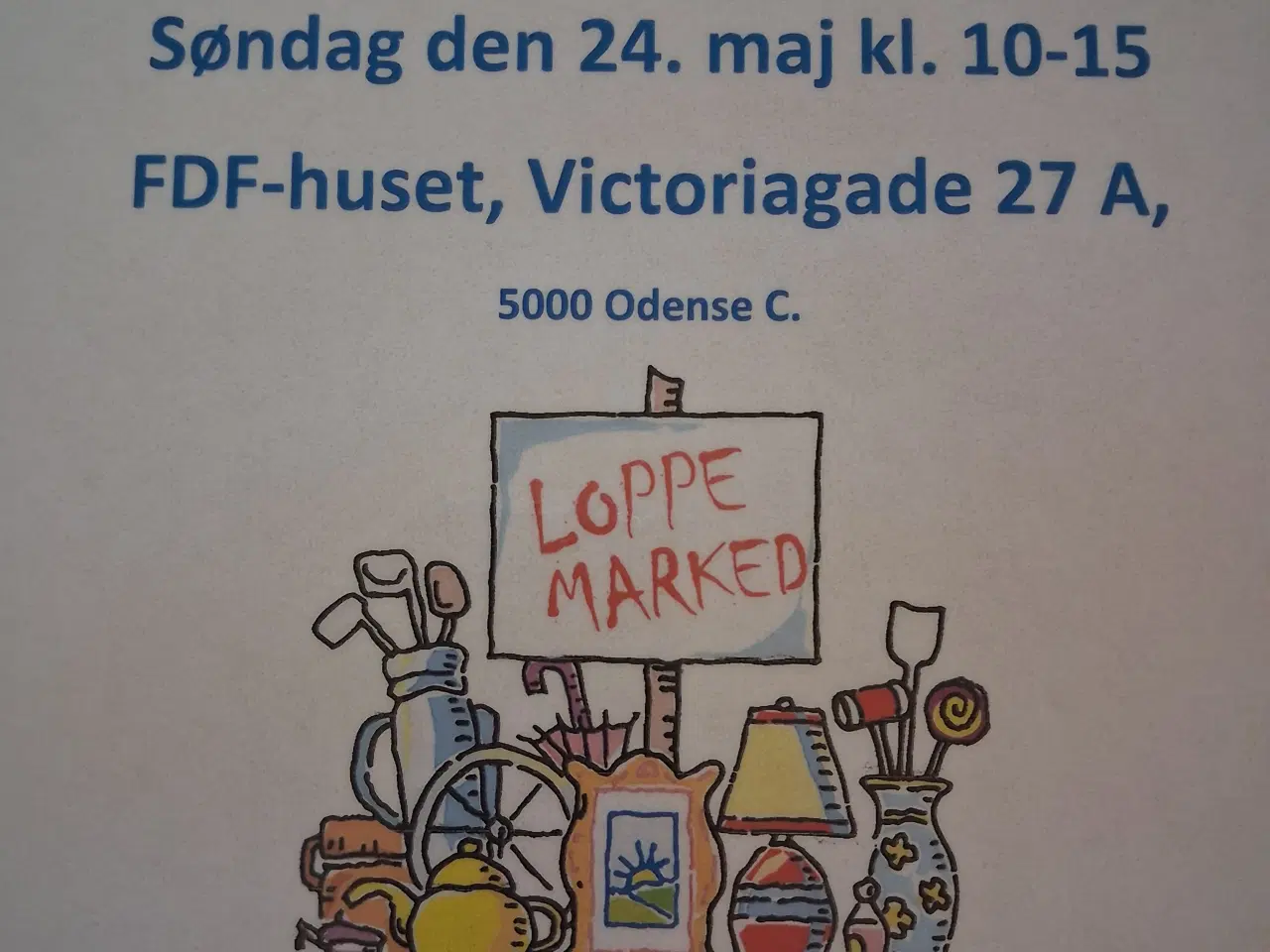Billede 1 - Stort FDF-Loppemarked