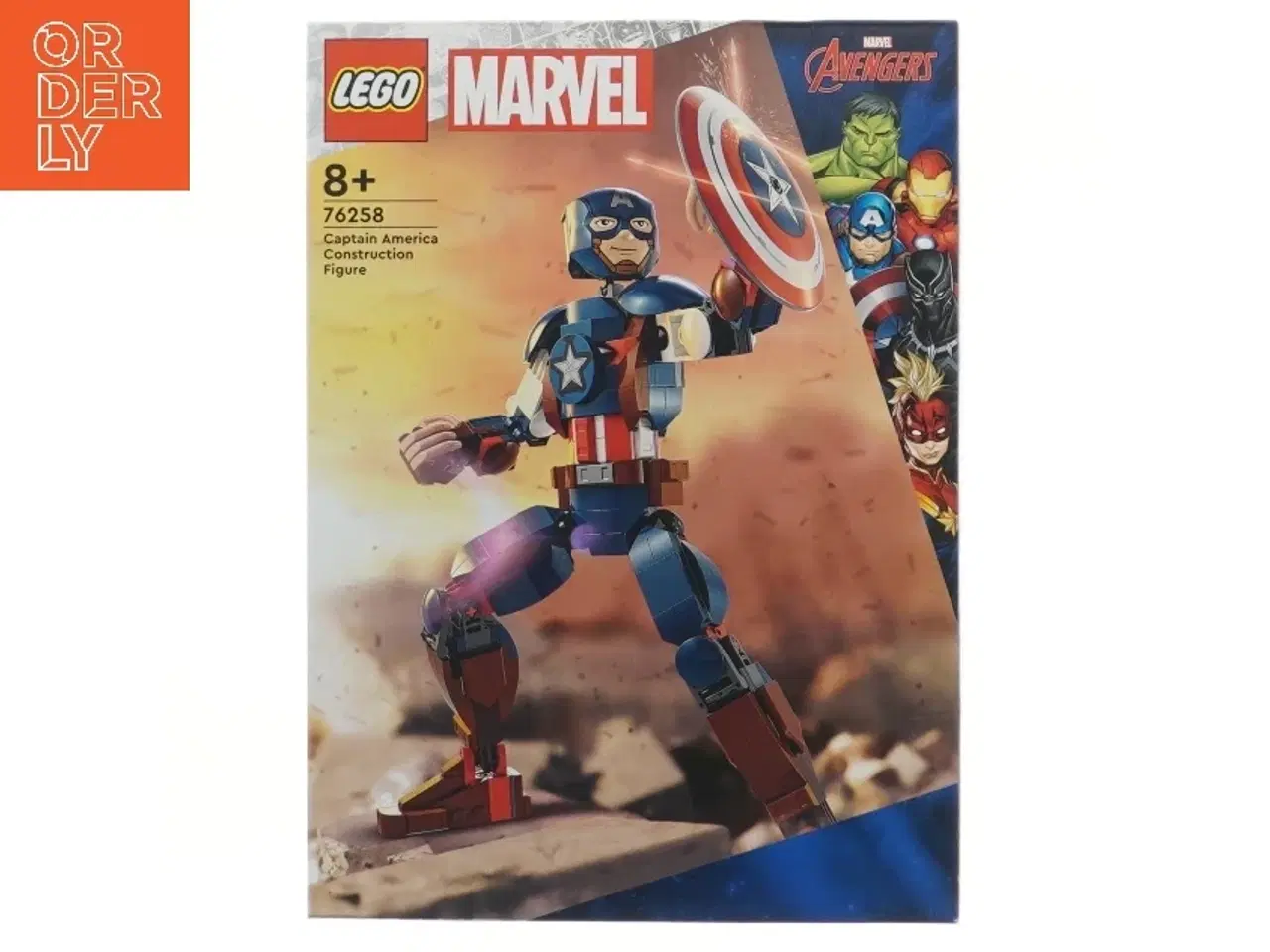 Billede 1 - LEGO Marvel Captain America Construction Figure fra Lego (str. 19x26 cm)