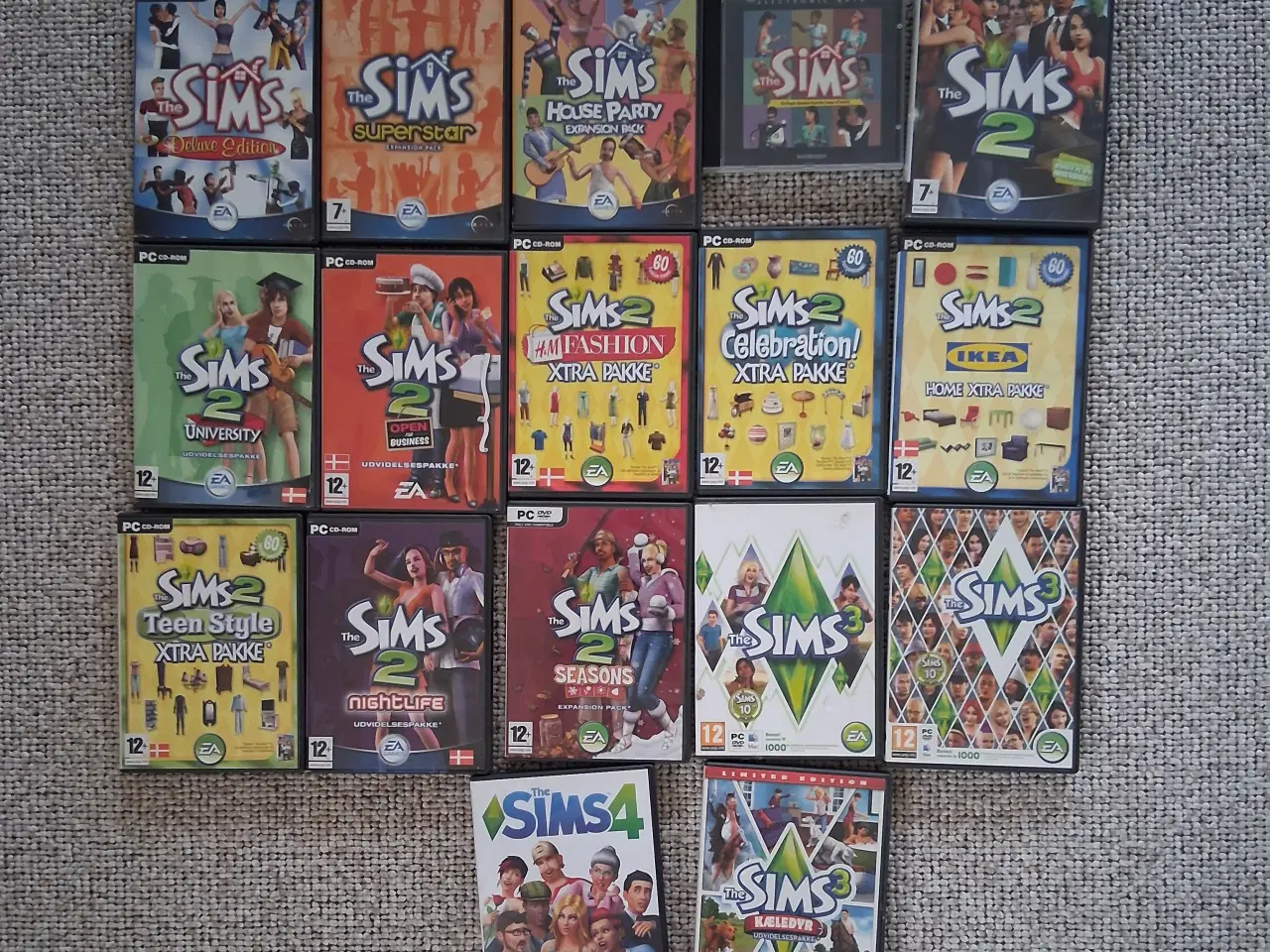 Billede 1 - Sims 1 - 2 - 3 - 4 spil