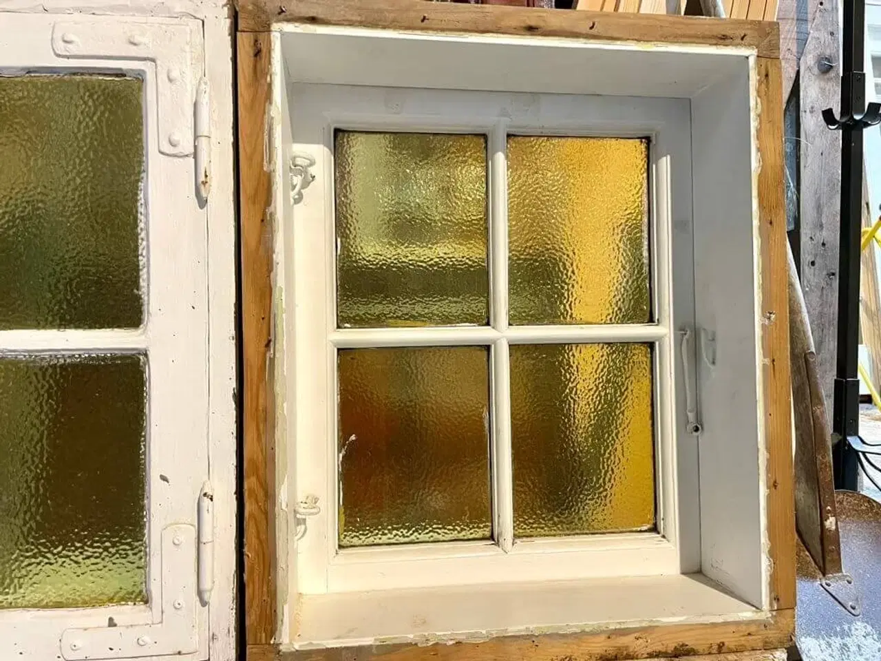 Billede 3 - Originalt 1-fags, 4-ruders, småsprosset vindue
