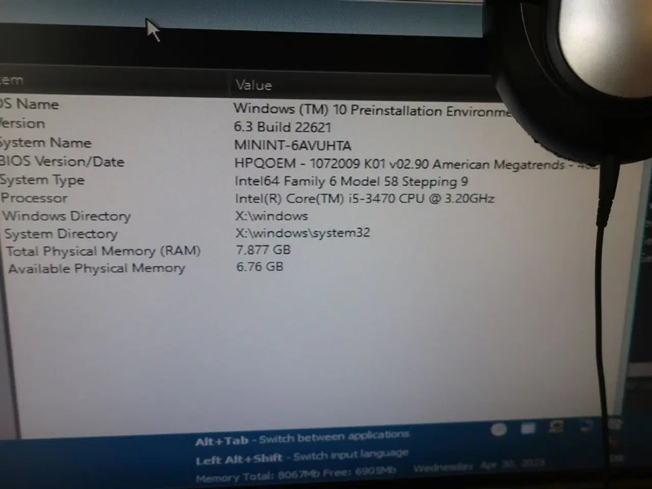 Billede 5 - HP 22" skærm m. tastatur L2208w (PC medfølger ikke)