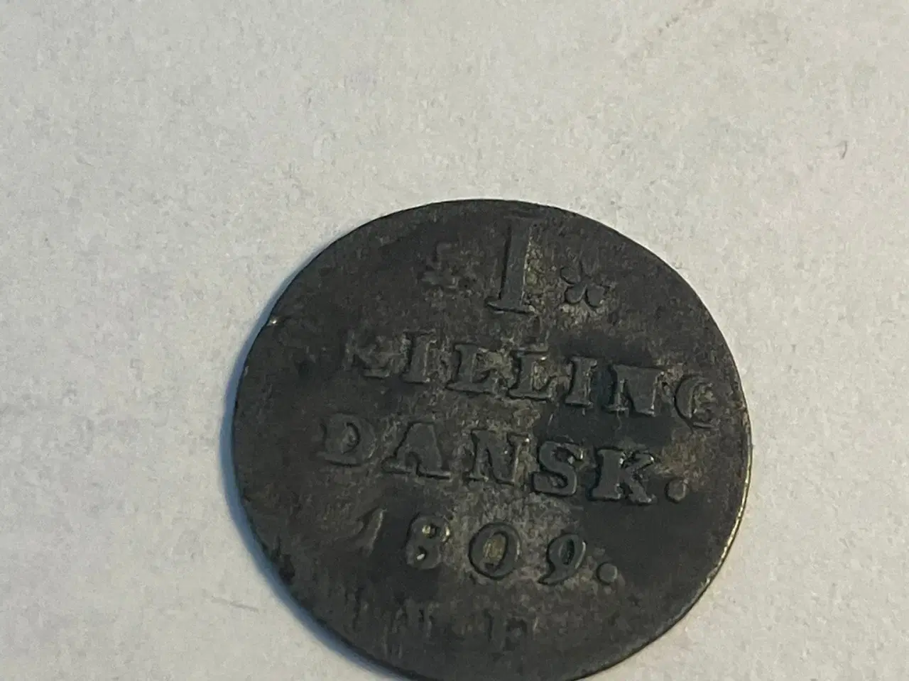 Billede 1 - 1 skilling 1809 Denmark
