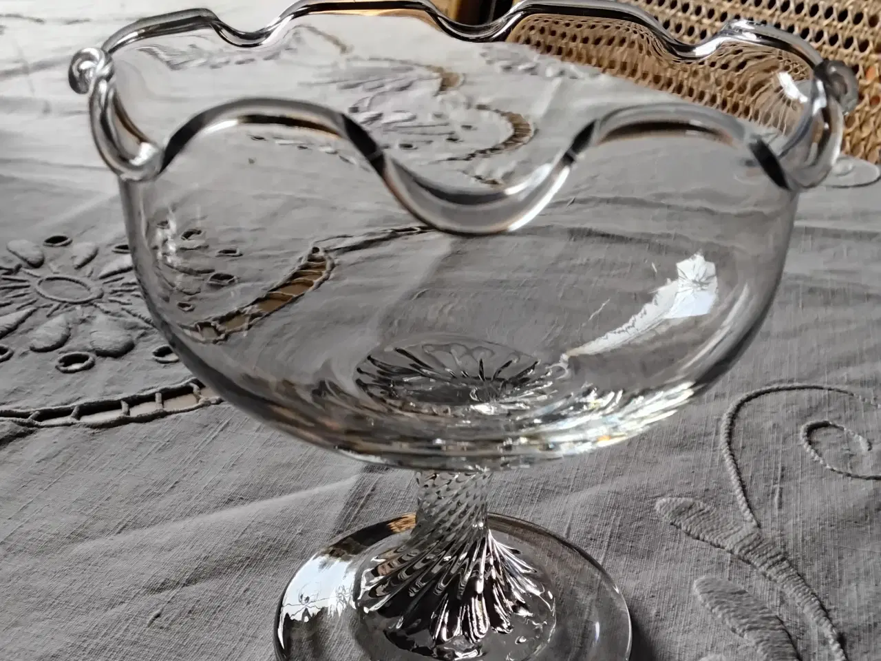 Billede 1 - 12 portionsglas / dessertglas med snoet stilk