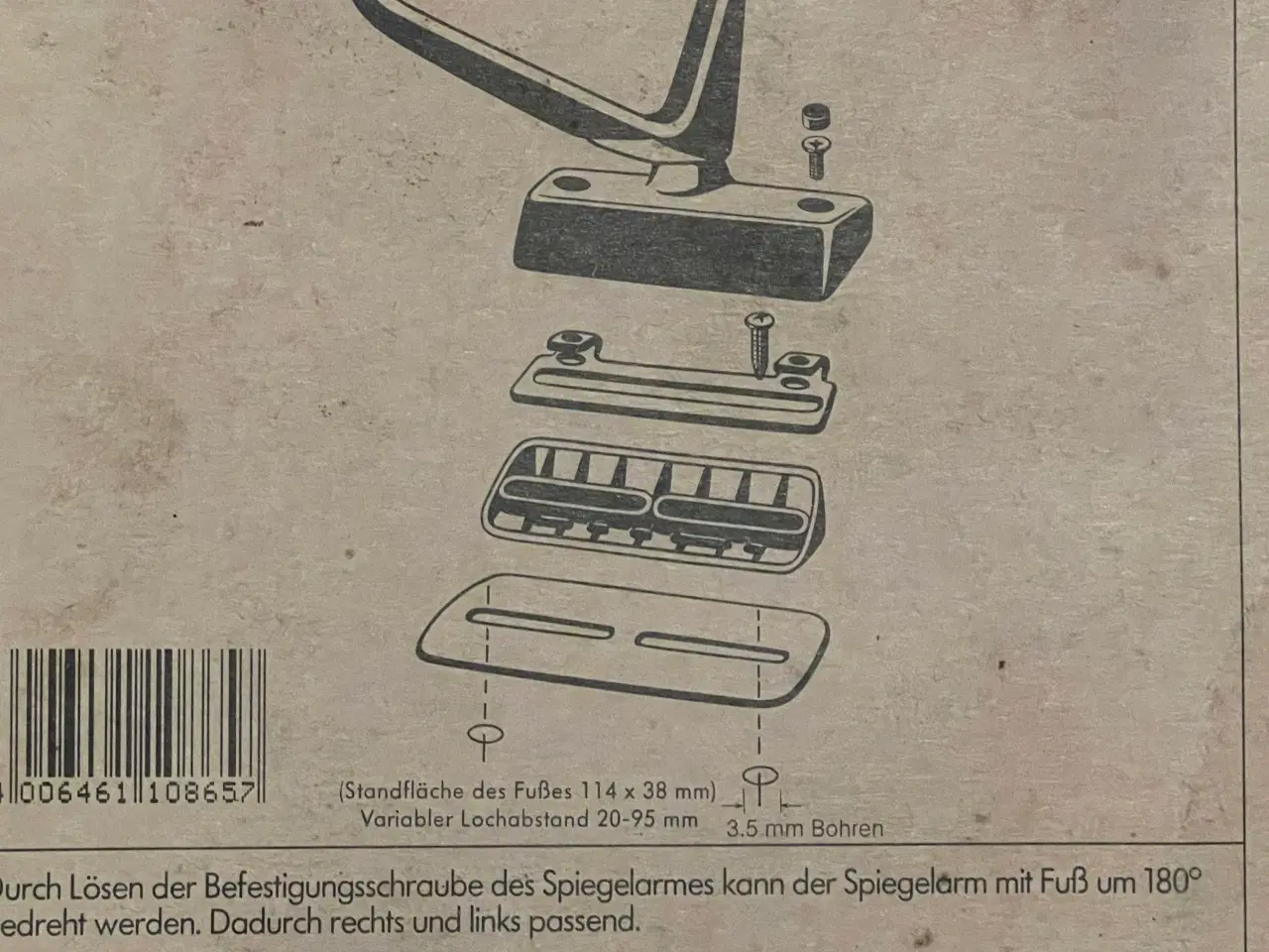 Billede 8 - NOS vintage Engelmann sidespejle