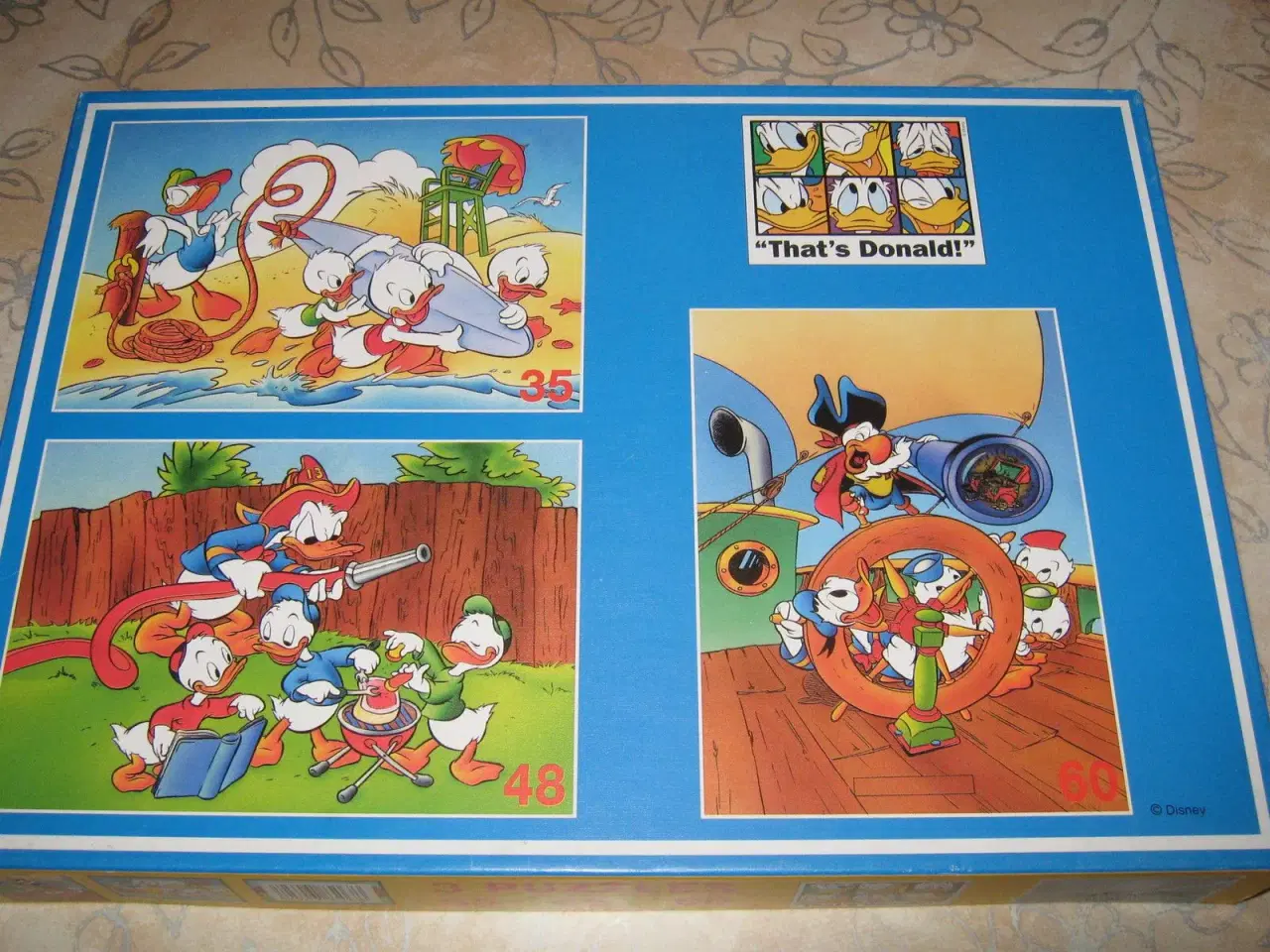 Billede 3 - Puzzle:That´s Donald og De fire Årstider