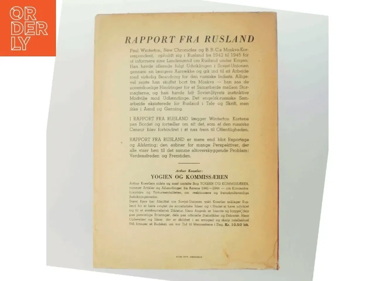 Billede 3 - Rapport fra Rusland bog