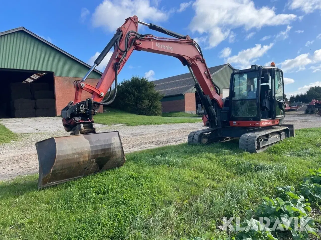 Billede 1 - Gravemaskine Kubota KX080-4a med skovle