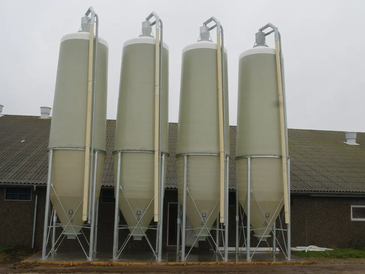 Billede 5 - Glasfiber silo 22 T.