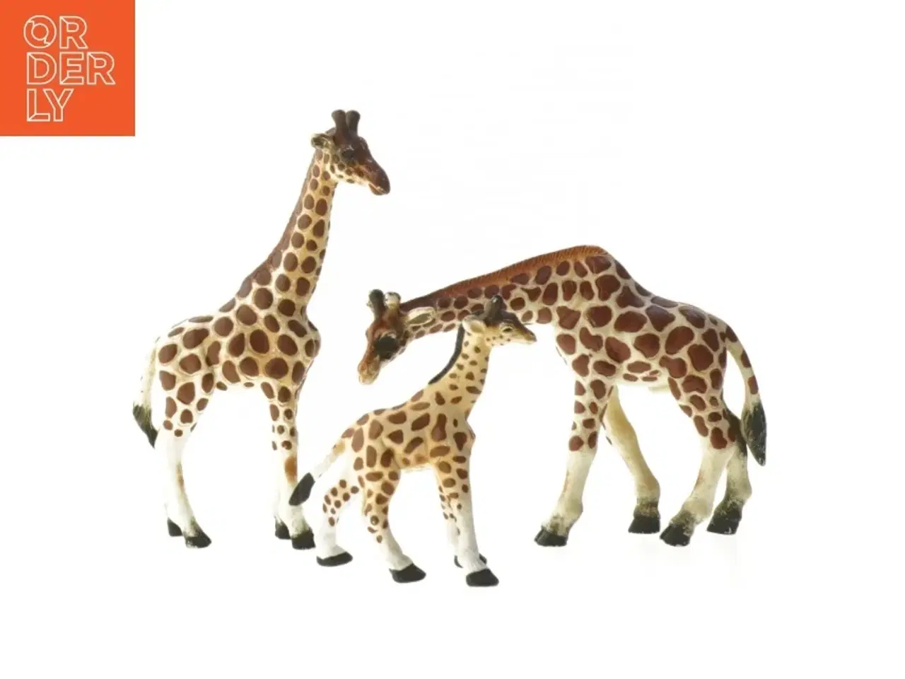 Billede 1 - Giraffefigurer i miniature fra Schleich (str. 16 cm)