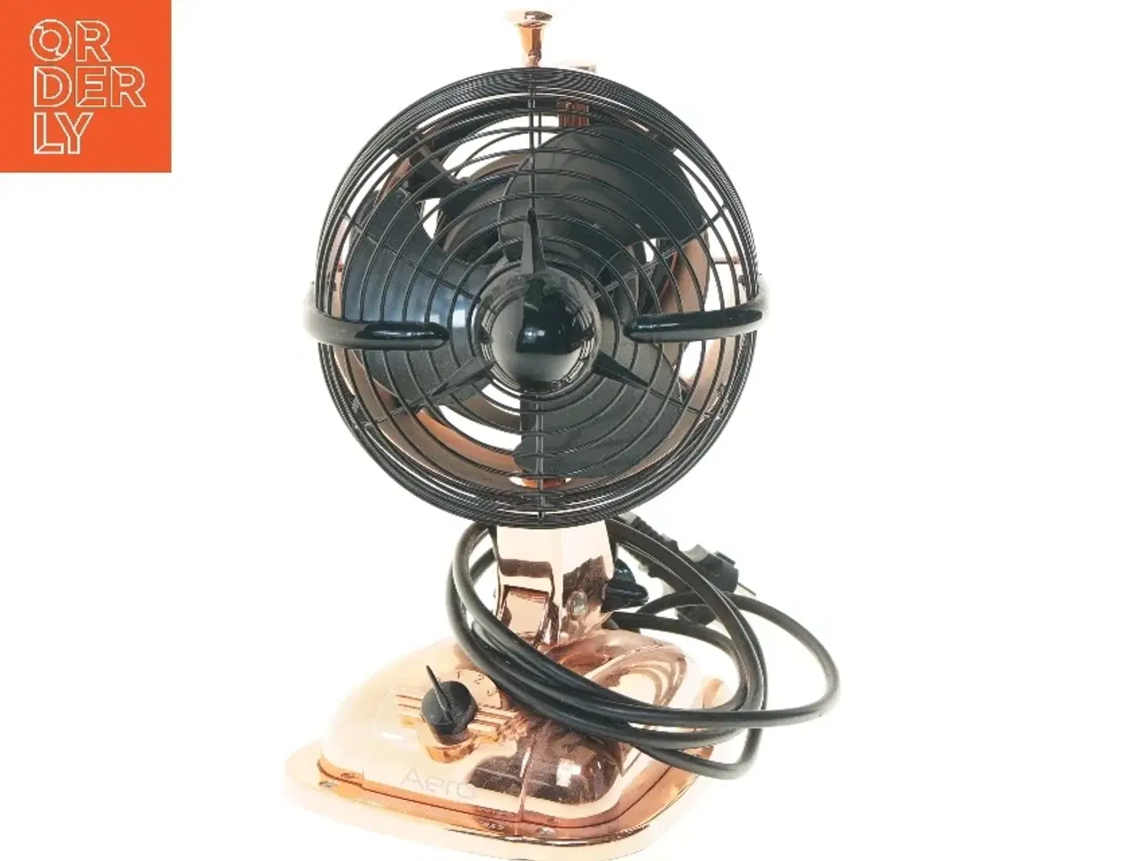 Billede 1 - Bordventilator i kobber fra Texa Design (str. 28 cm)