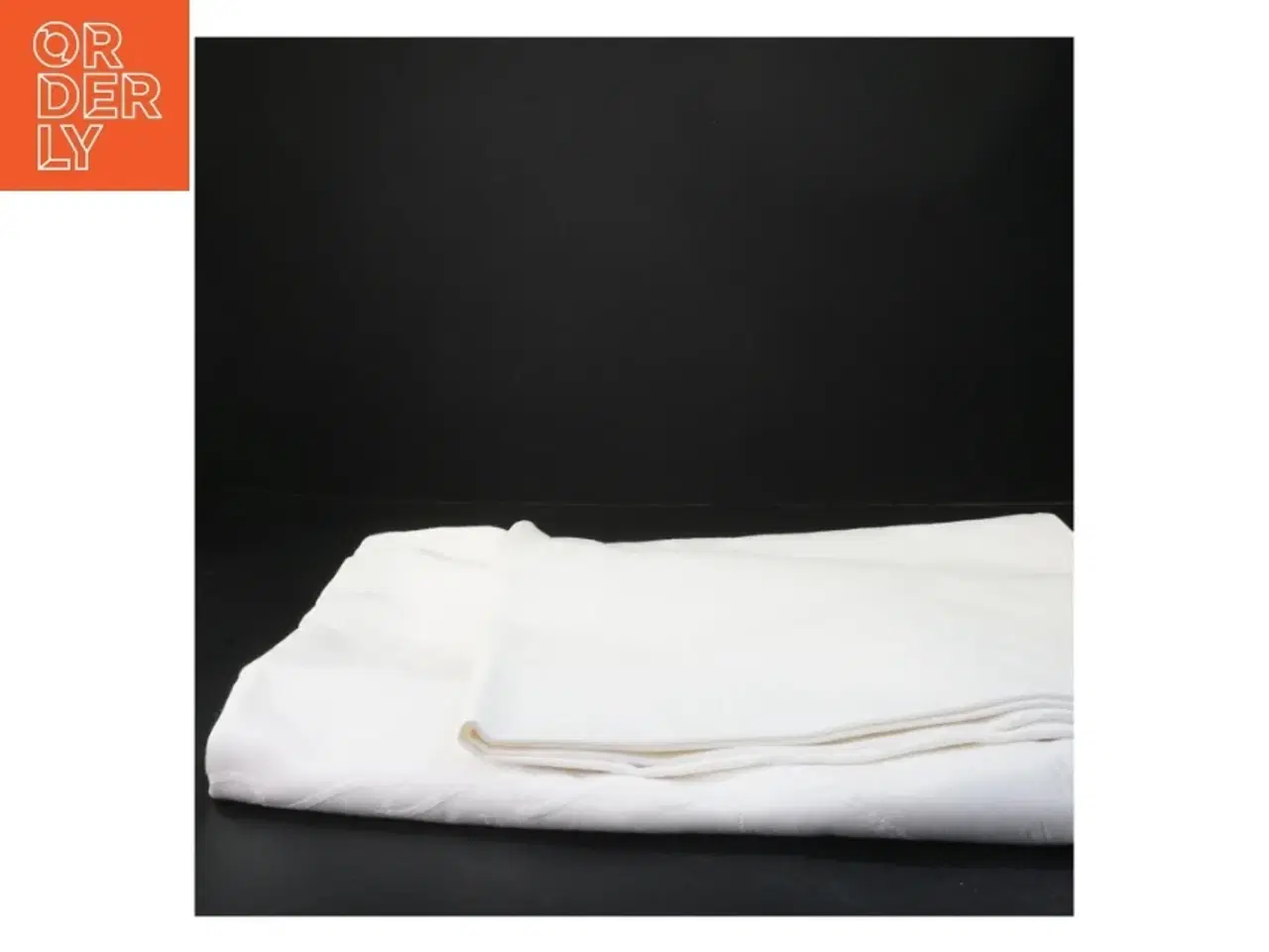 Billede 1 - Mågestel Hvid dug 195x130 cm (str. 195x130 cm)