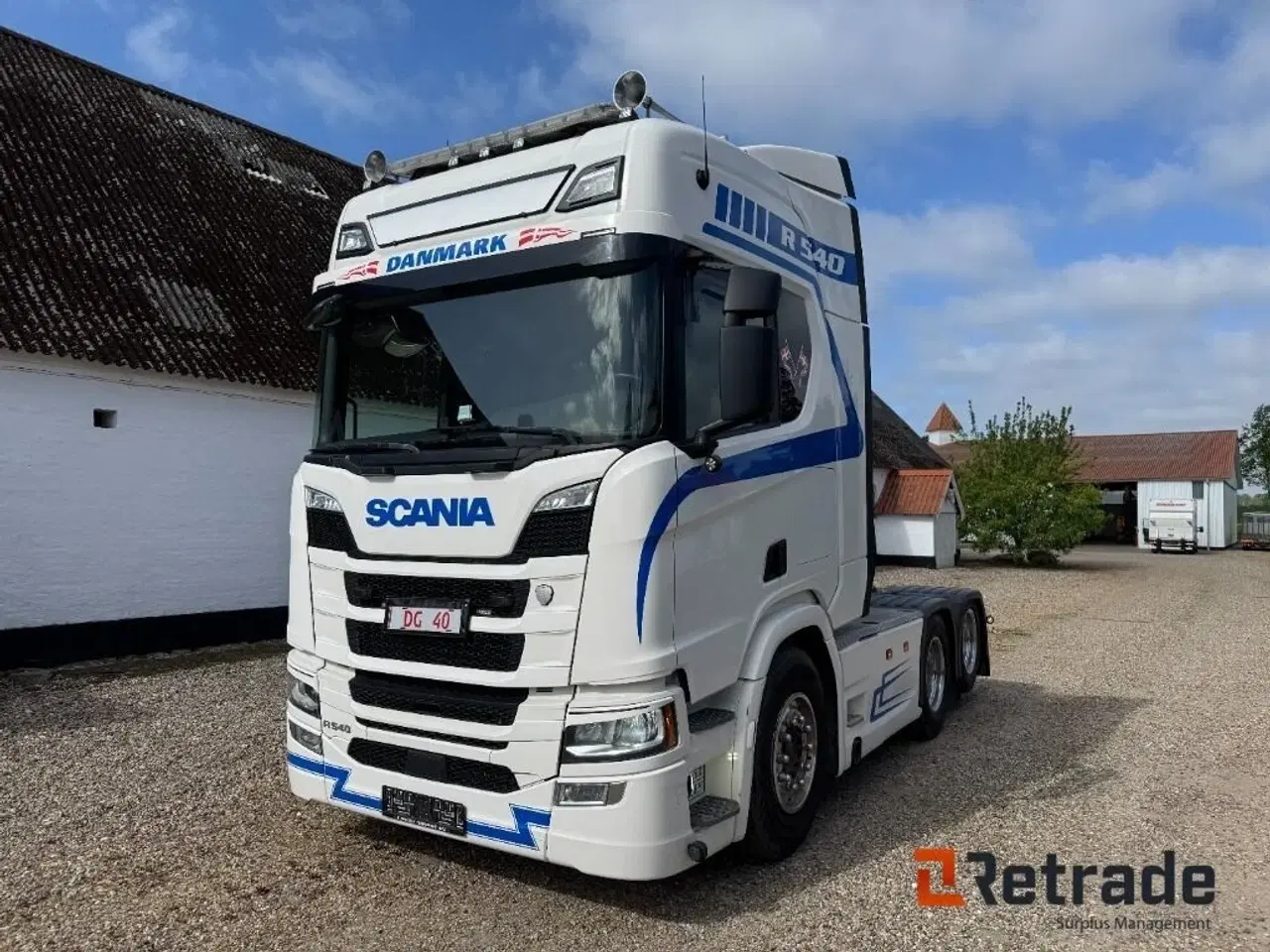 Billede 1 - Scania R540 6X2 trækker