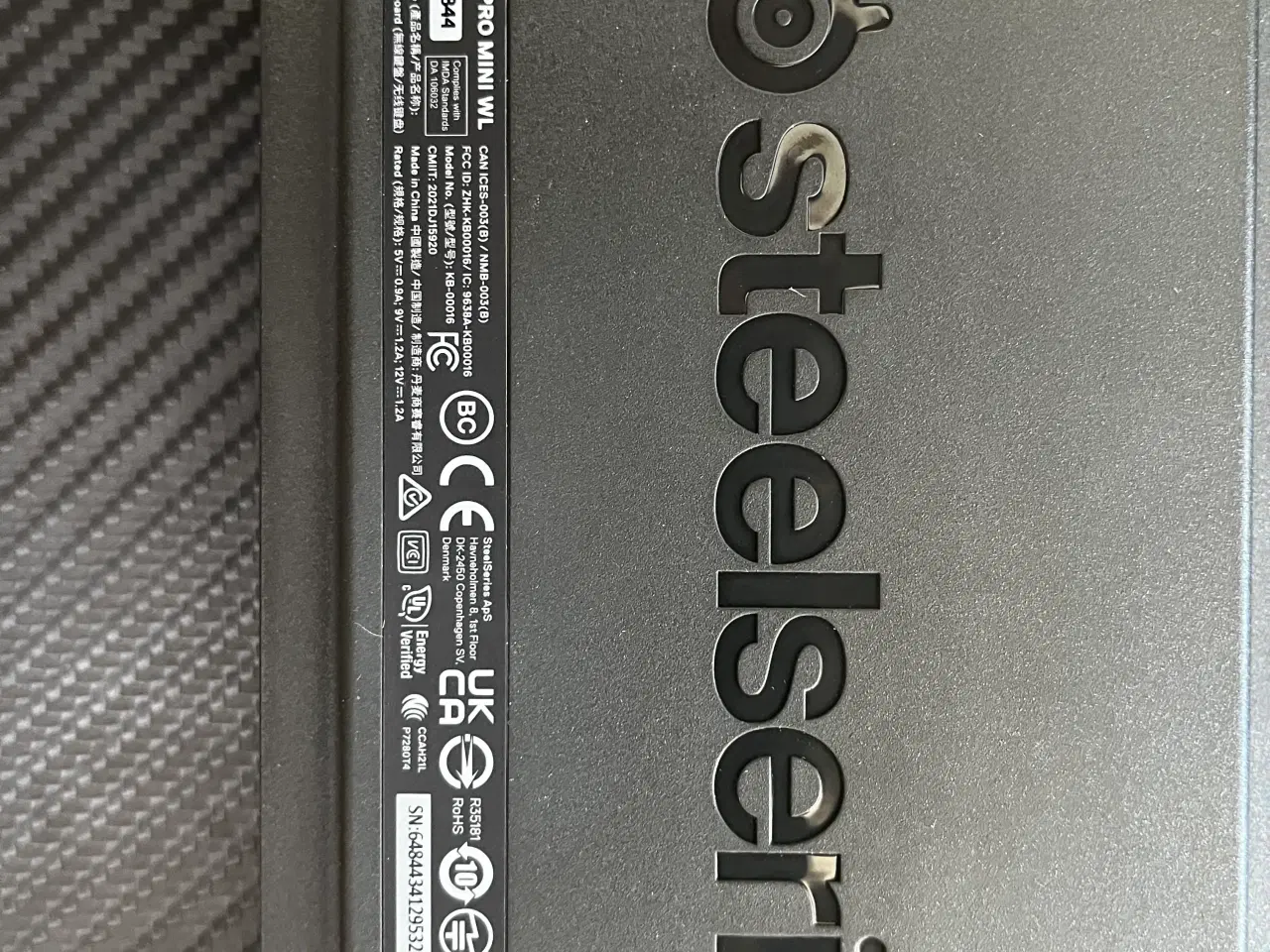 Billede 2 - Steelseries apex pro mini wireless 