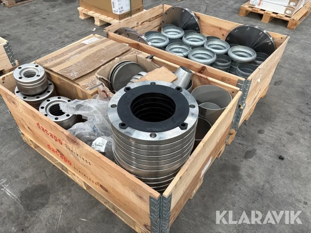 Billede 4 - Blandet lot flanger, rørbøjninger og ender