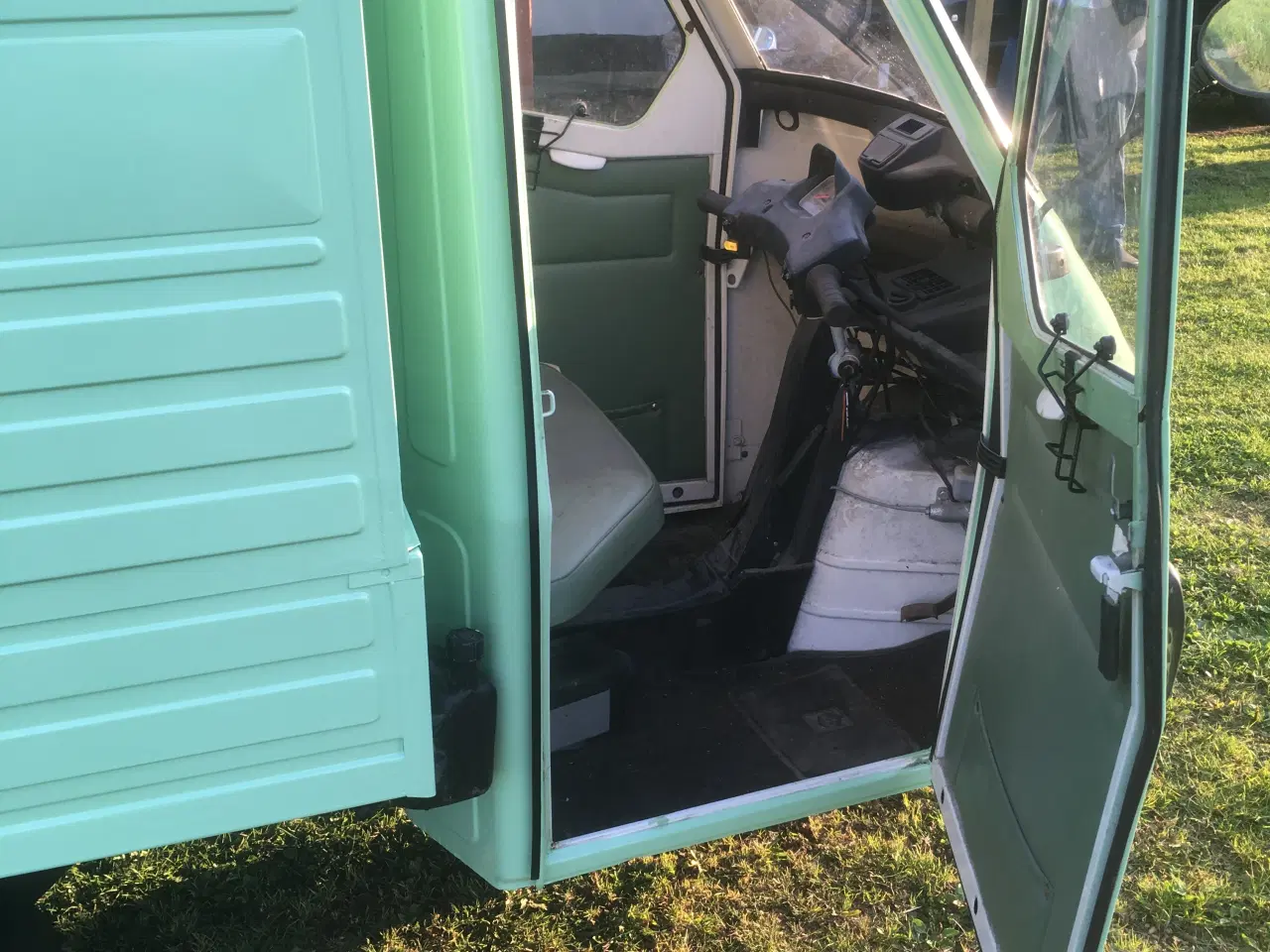 Billede 3 - tuktuk ape 45 med ny oliefyr har kørt 16000