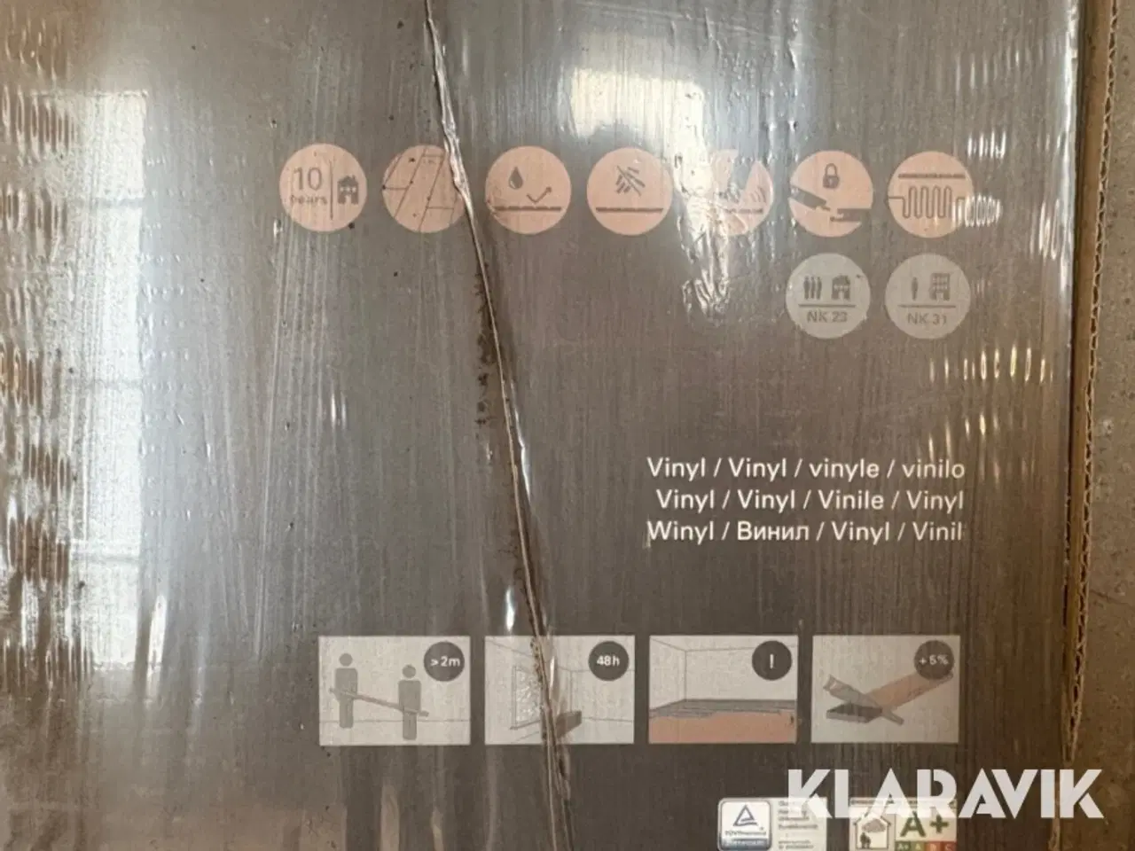 Billede 5 - Vinyl Gulv Parador Eg royal kalk - 12,77 kvm