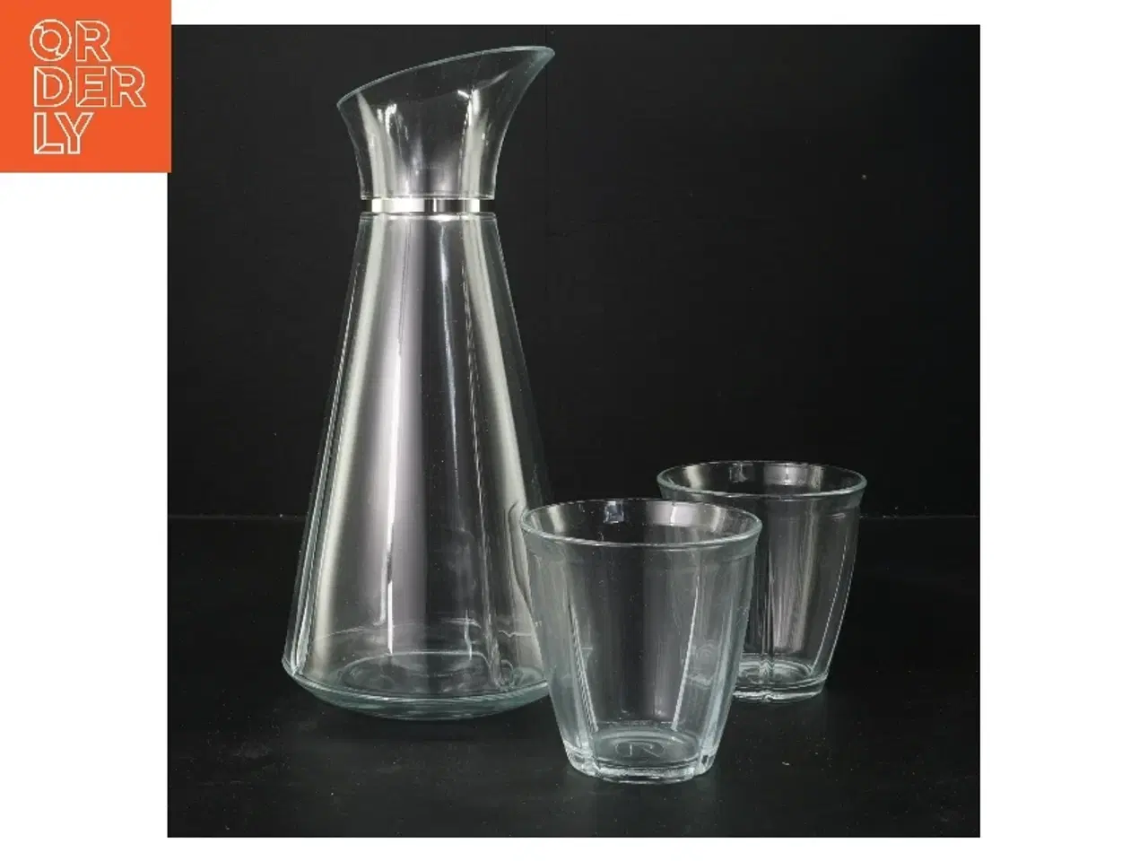 Billede 1 - Rosendahl vandkaraffel med glas fra Rosendahl (str. 27 & 9 cm)