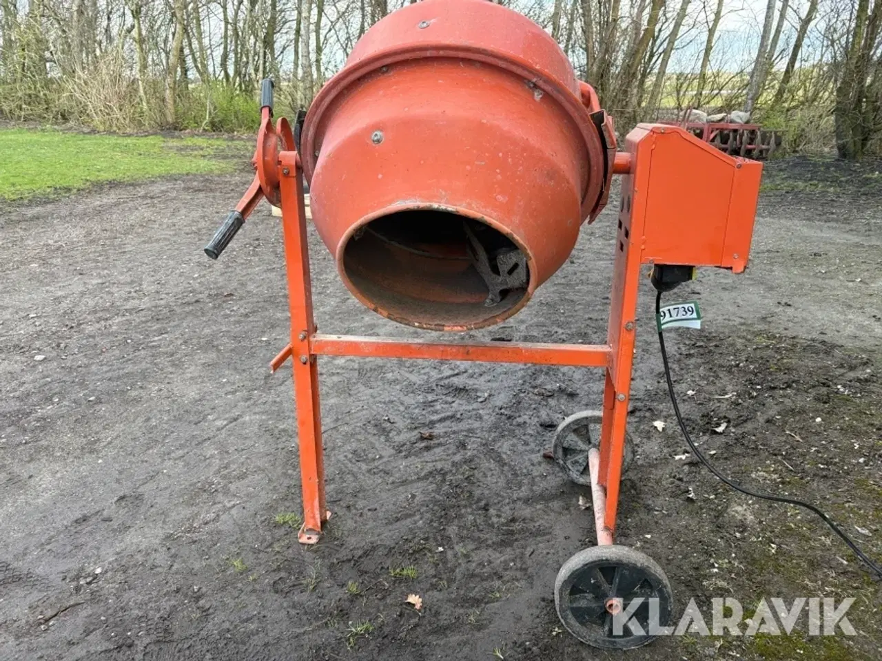 Billede 4 - Blandemaskine, værktøjstavler og donkraft Lescha Euro-Mix 125