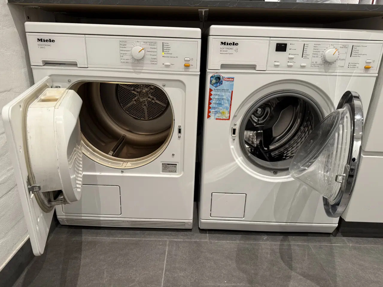 Billede 2 - MIELE Tørretumbler (og evt. vaskemaskine)