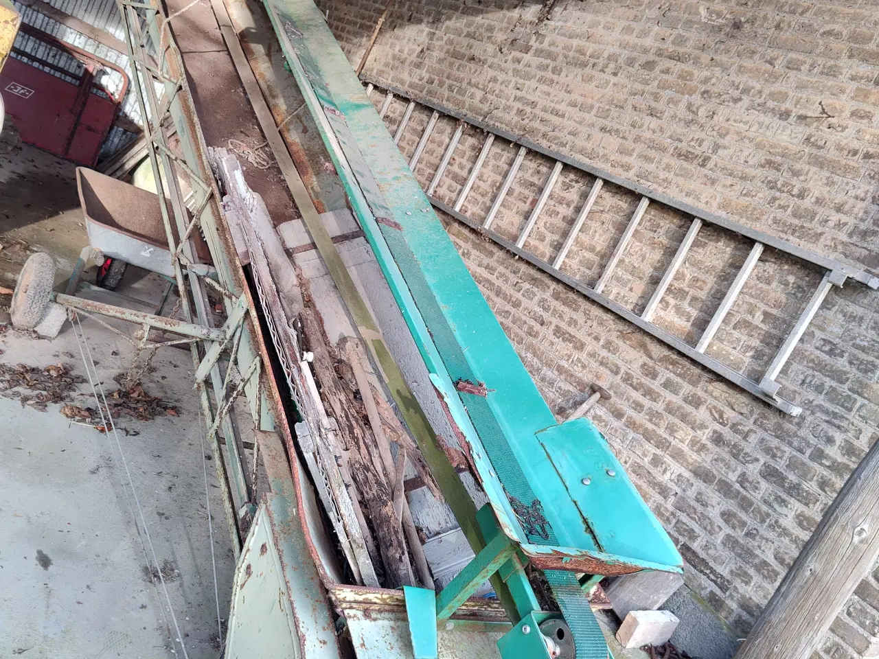 Billede 1 - Brændetransportør 7,5 m