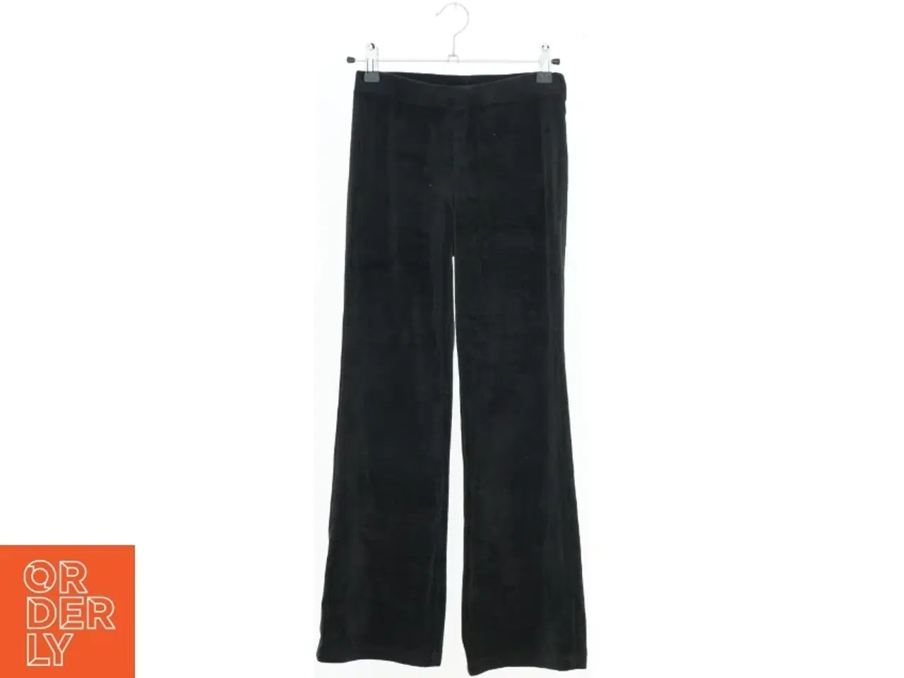 Billede 1 - Sorte fløjsbukser fra H&M (str. 146)