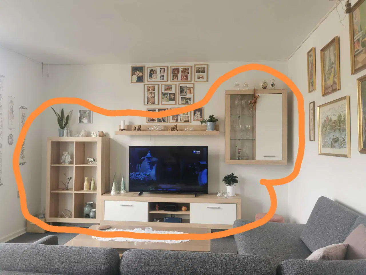 Billede 1 - Lækkert reolsystem 