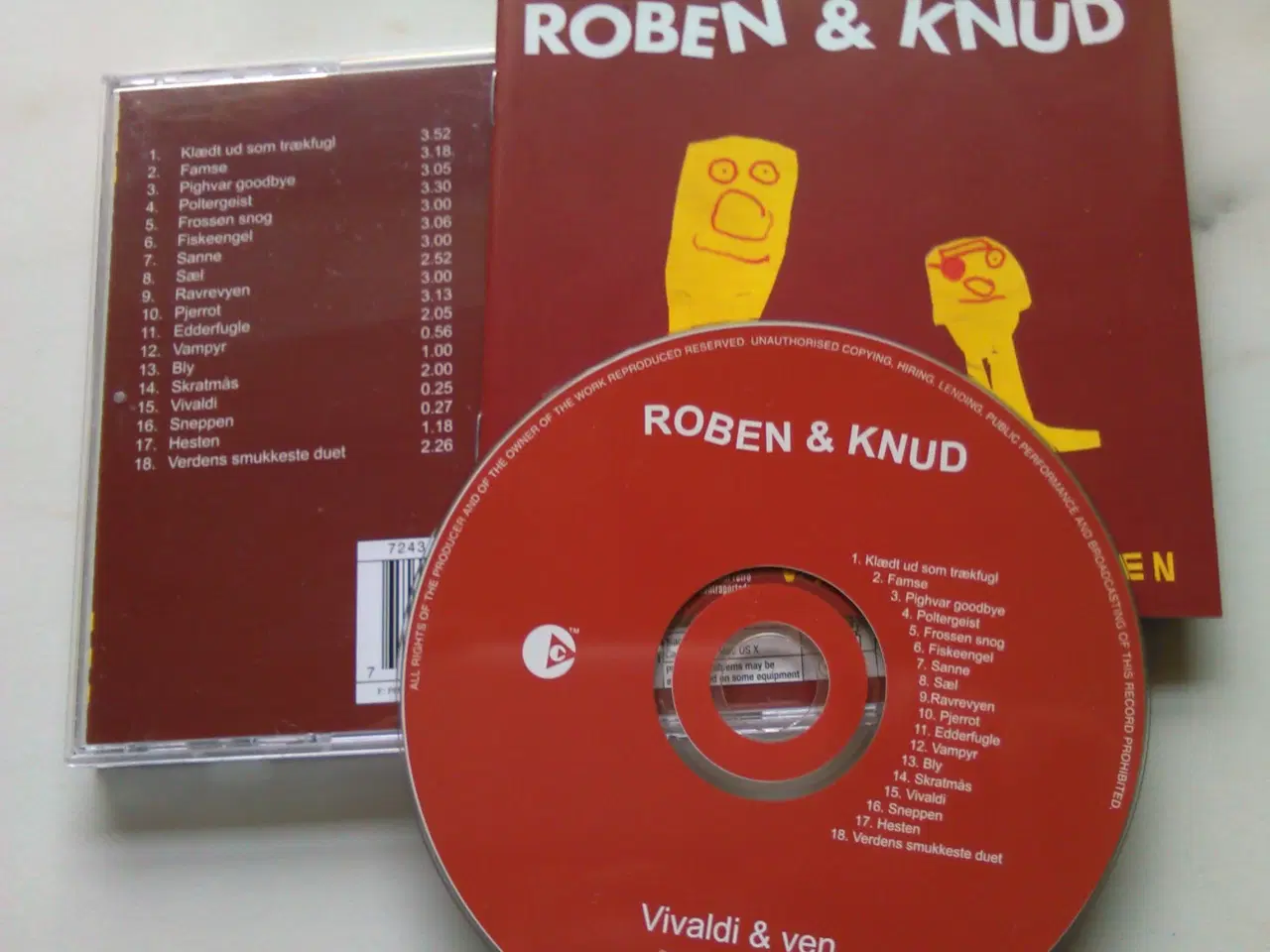 Billede 2 - ROBEN & KNUD: Vivaldi & Ven (2003