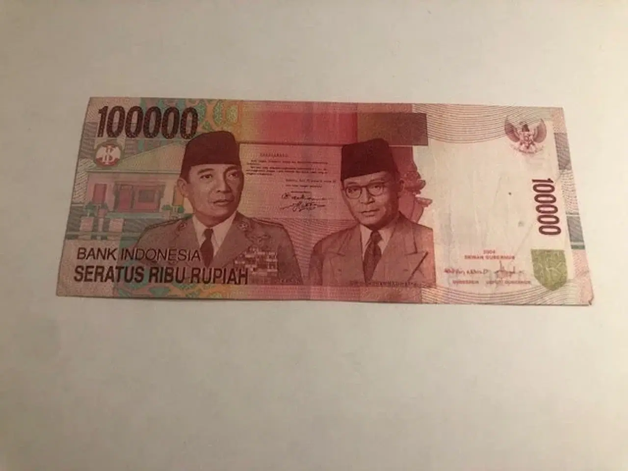 Billede 1 - 100000 rupiah Indonesia