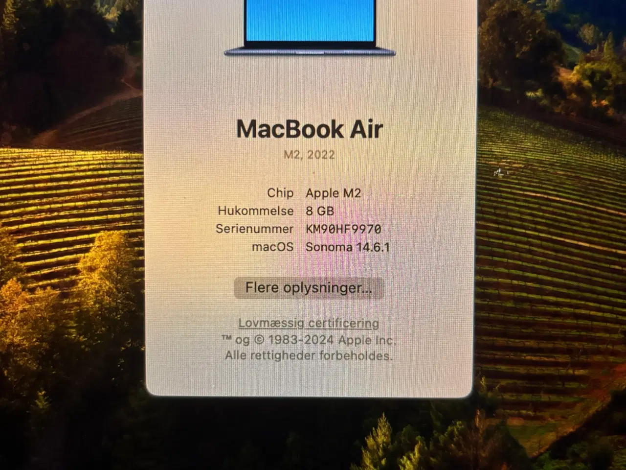 Billede 6 - Macbook air m2 2022