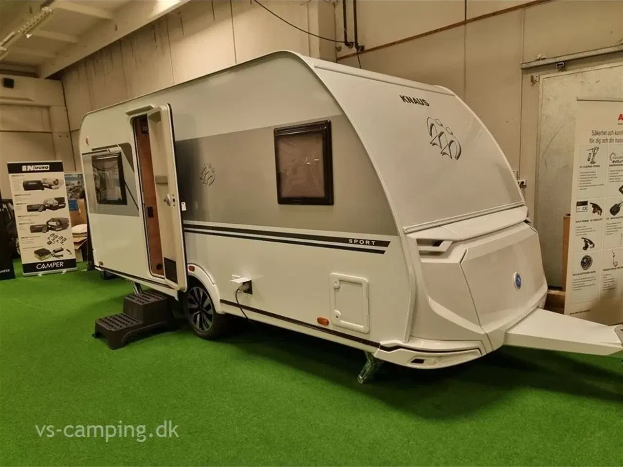 Billede 1 - 2024 - Knaus Sport 450 FU   DEMOMODEL...ATTRAKTIV CAMPINGVOGN MED FRANSK SENG & RUNDSIDDEGRUPPE