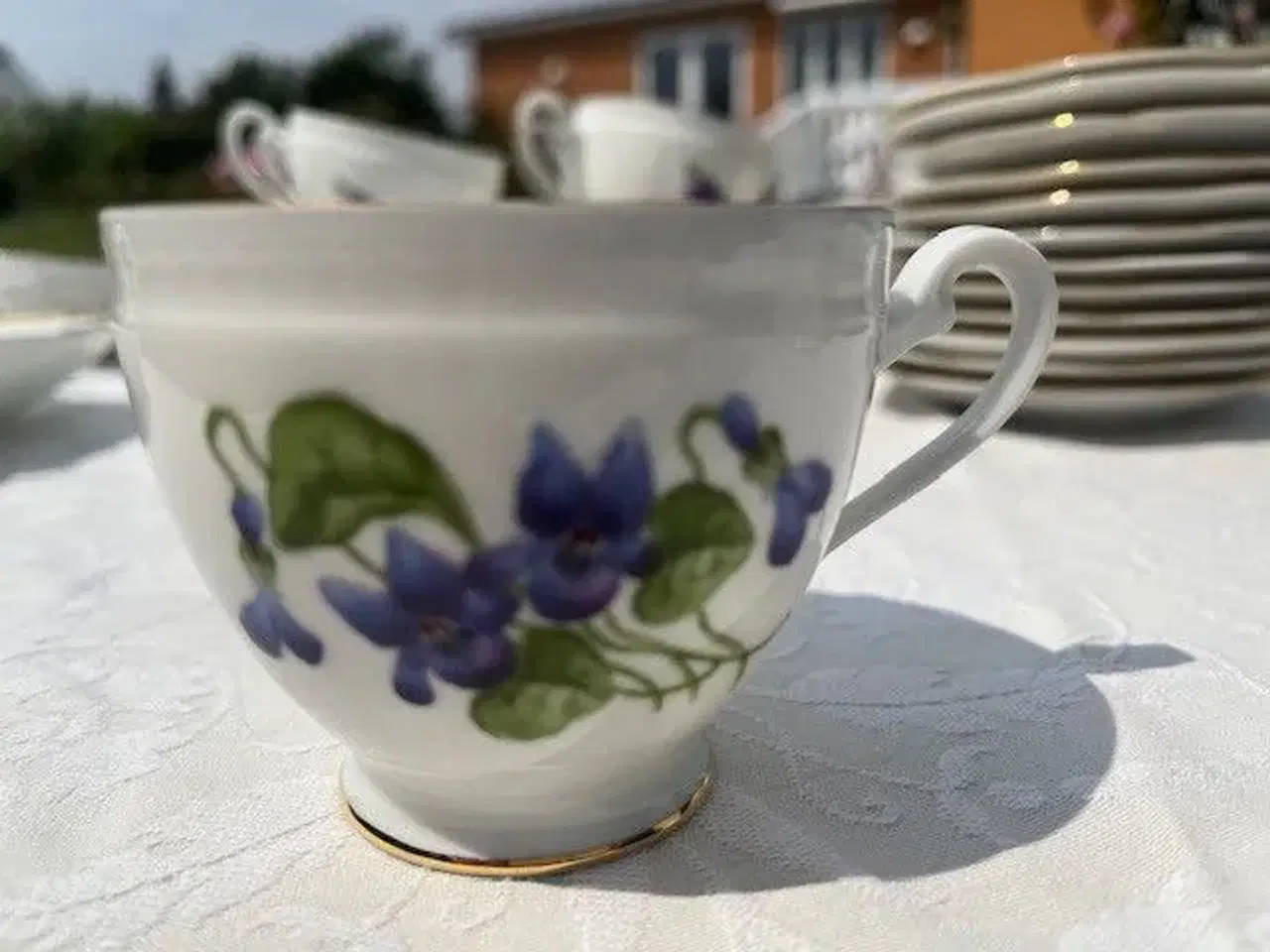 Billede 1 - porcelæn kaffestel