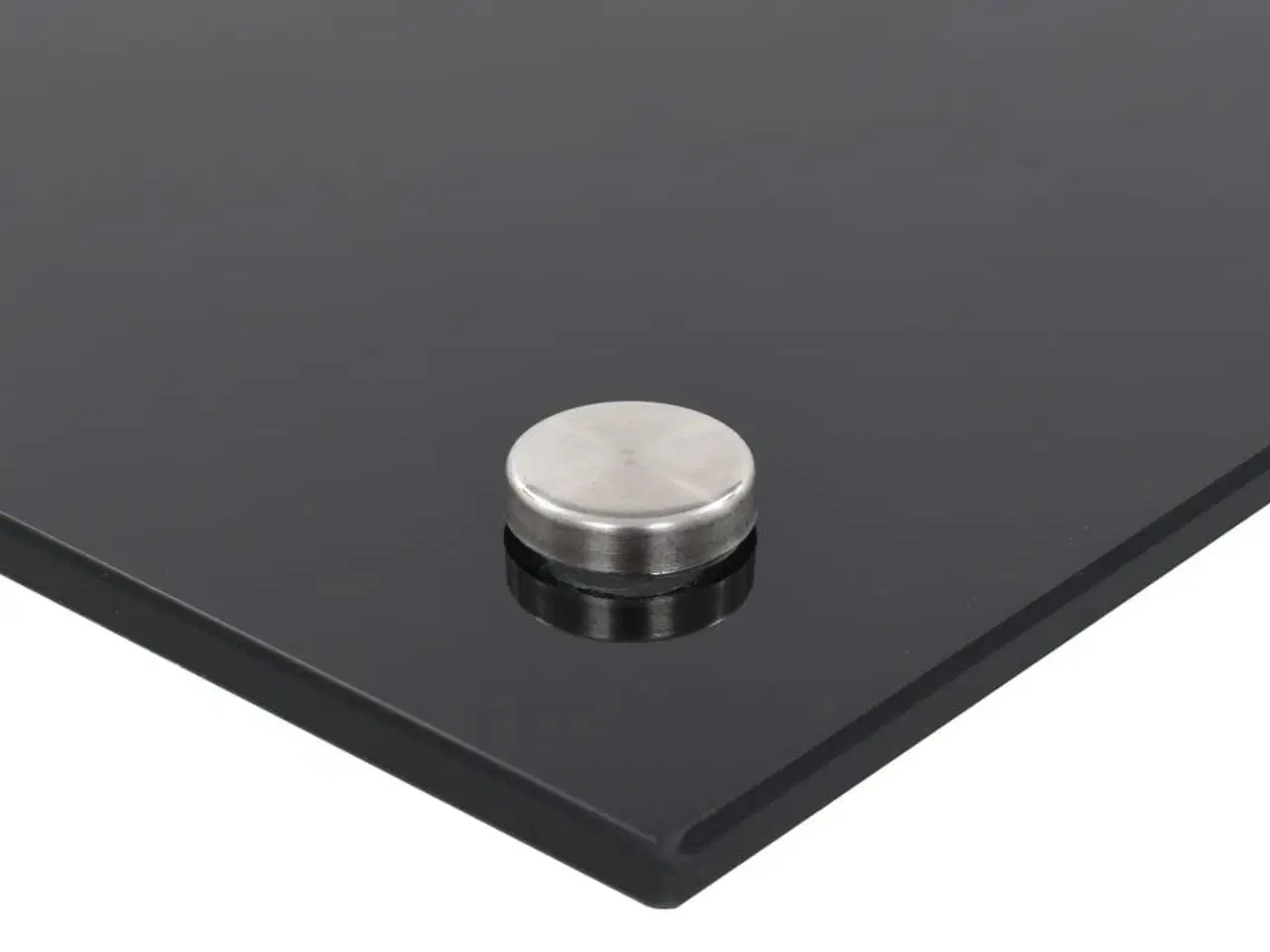 Billede 6 - Stænkplade 90x50 cm hærdet glas sort