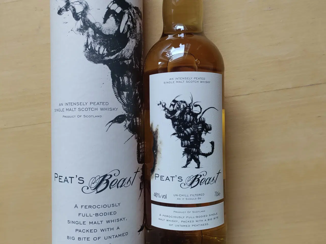 Billede 1 - Whisky Peat’s Beast 46 %