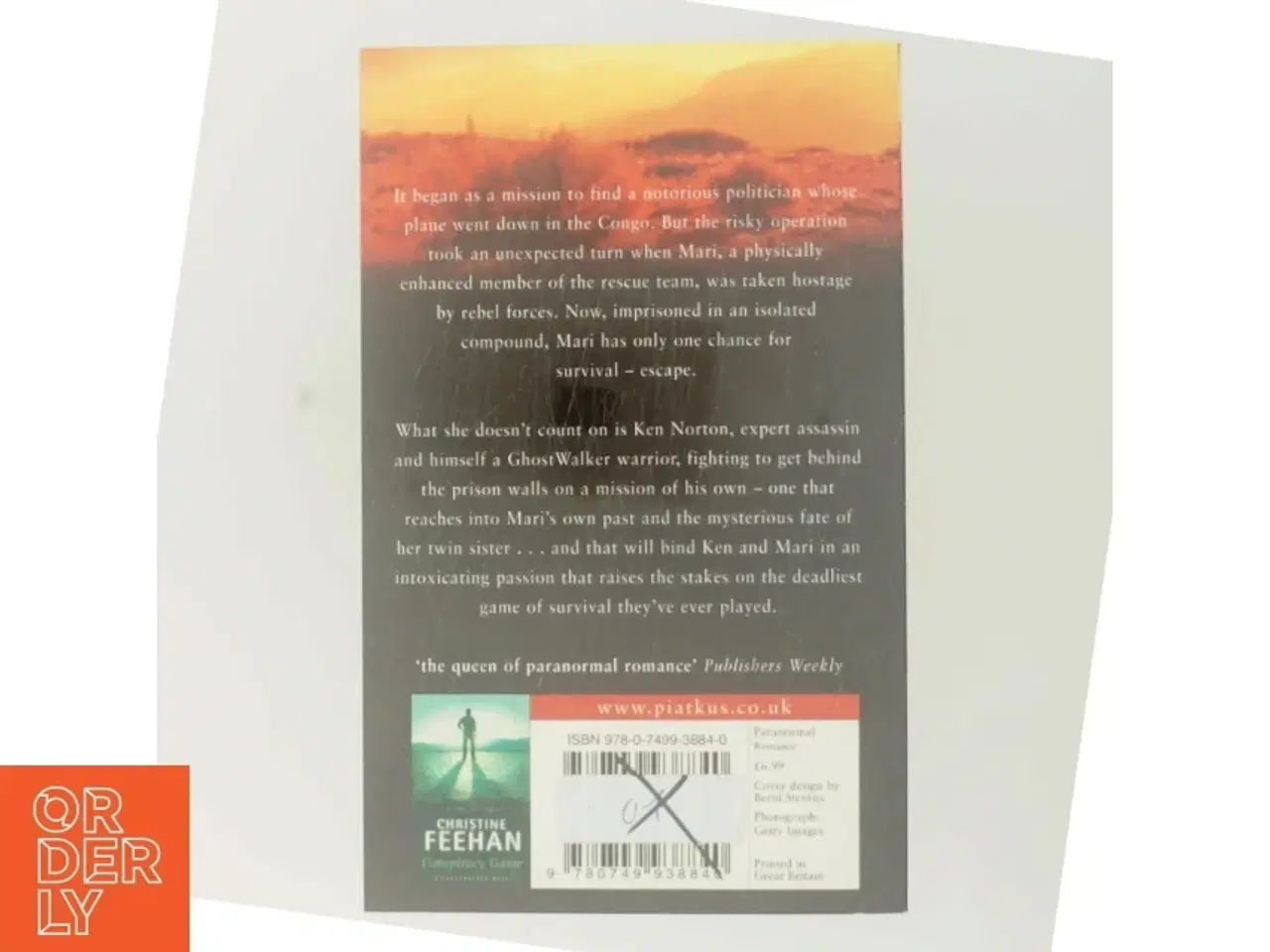 Billede 3 - Deadly Game af Christine Feehan (Bog)