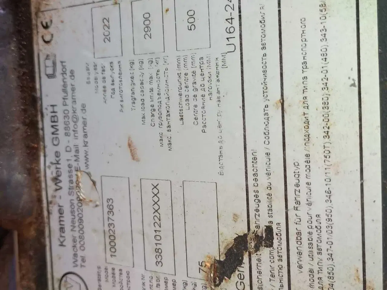 Billede 5 - Pallegafler  med krammer beslag