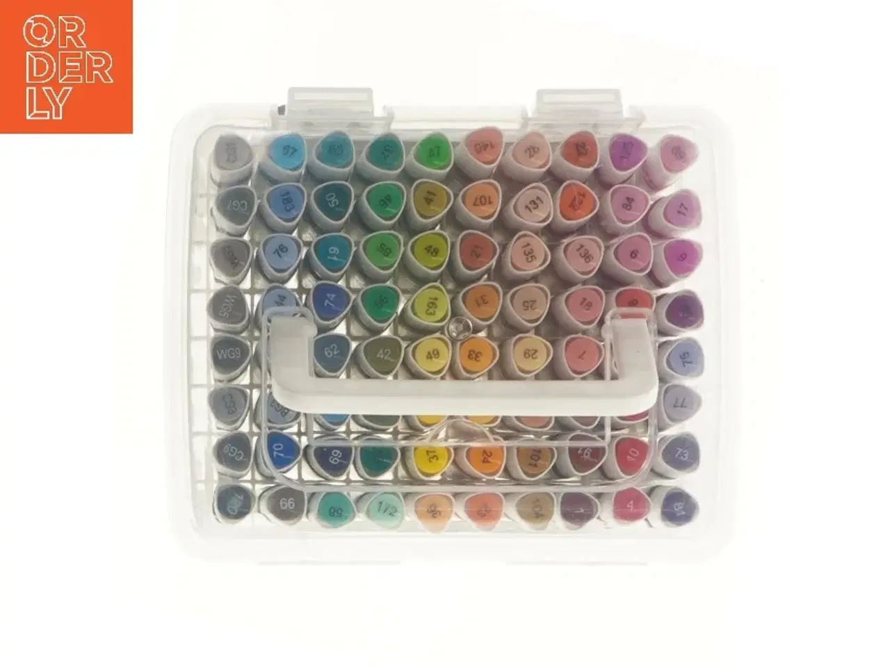 Billede 3 - Sæt med 80 tuscher (str. 17x14,5 cm)