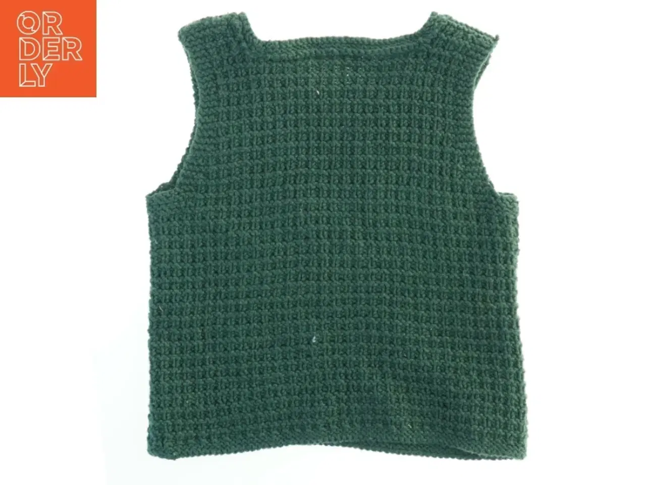 Billede 2 - Strikket vest (str. 27x30 cm)