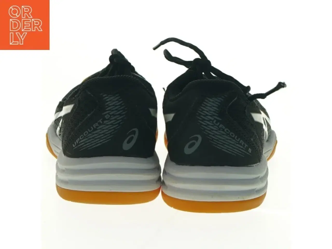 Billede 6 - Håndboldsko,  sportsko med  “non marking sole”med gummisål fra Asics (str. 37,5)