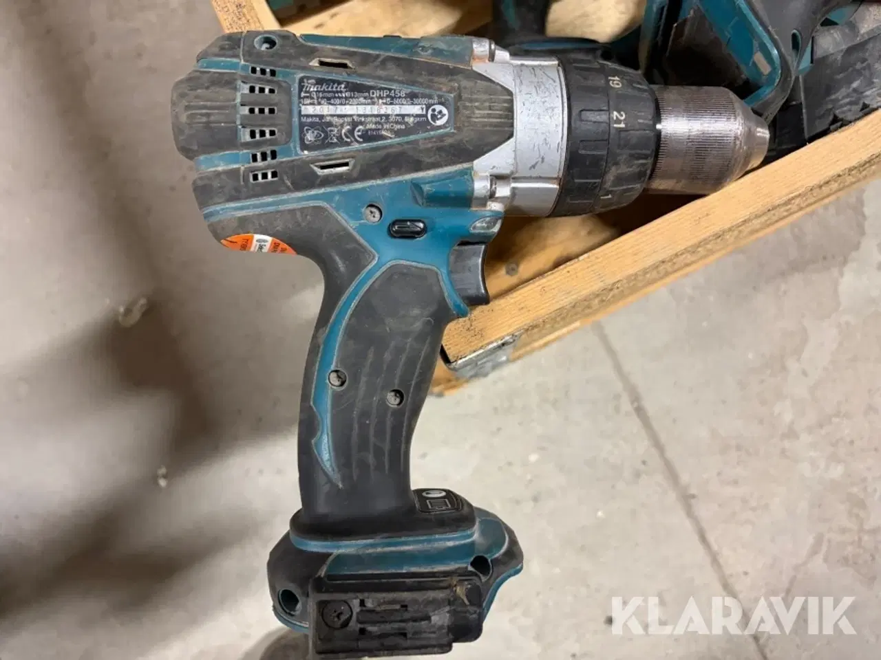 Billede 8 - Værktøj Makita 6 maskiner med 3 lamper, 3 batterier og 1 oplader